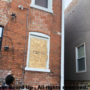 washington dc emergency house board up
