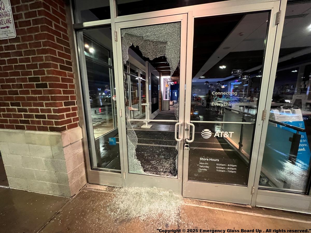 Emergency Board Up Catonsville Maryland 24 Hr Break In Burglary Incident Storefront Window Door Express Glass Replacement