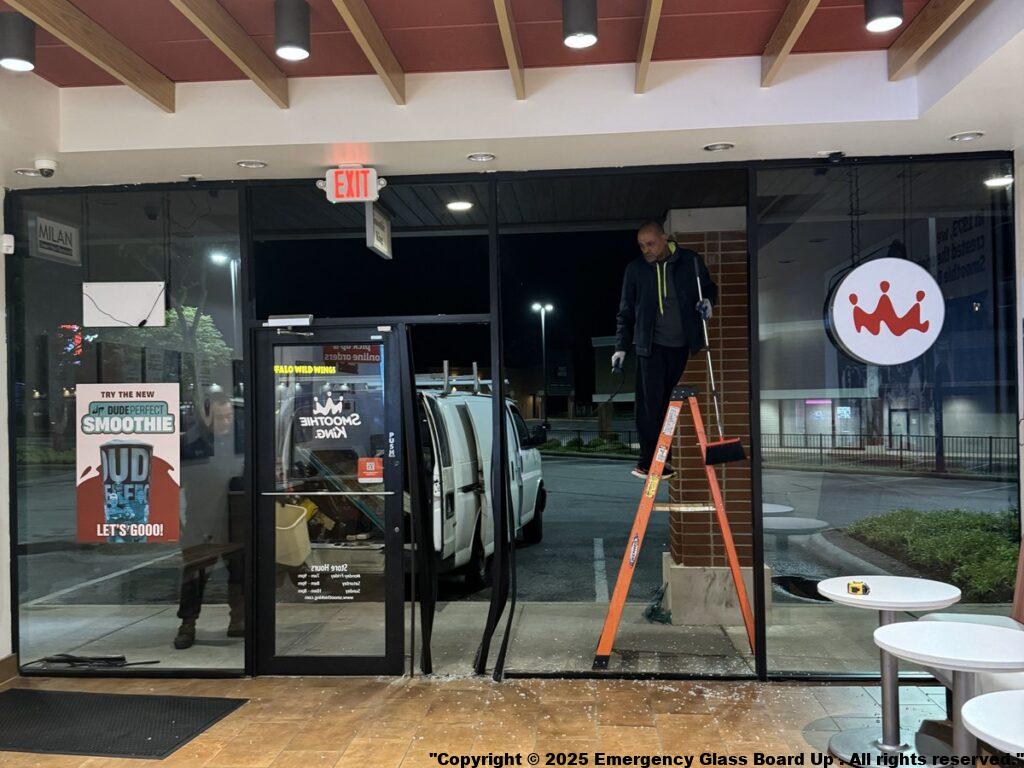 Emergency Board Up Virginia 24/7 Service storefront window door commercial residential House Home break in burglary Express Glass Replacement
Arlington County | Clarke County | Culpeper County | Fauquier County | Frederick County | Orange County| Rappahannock County | Spotsylvania County | Stafford County | Warren County.
Arlington, VA | Richmond, VA | Alexandria, VA | Dale City, VA | Centreville, VA | Reston, VA | McLean, VA | Leesburg, VA | Ashburn, VA | Lake Ridge, VA | Woodbridge, VA | Burke, VA | Manassas, VA | Annandale, VA | Oakton, VA | Fair Oaks, VA
South Riding, VA | Sterling, VA | Springfield, VA | West Falls Church, VA | Fredericksburg, VA | | Tysons, VA | Winchester, VA | West Falls Church, VA | Bailey's Crossroads, VA | Herndon, VA | Fairfax, VA | Chantilly, VA | Tysons, VA | West Springfield, VA | Montclair, VA |Lorton, VA | Woodlawn, VA |Rose Hill, VA | Woodlawn, VA | Merrifield, VA | Culpeper, VA | Lincolnia, VA | Sudley, VA | Colonial Heights, VA | Franconia, VA | Gainesville, VA | Burke Centre, VA | Kingstowne, VA | Bristol, VA | Manassas Park, VA | Glen Allen, VA |Vienna, VA | Stone Ridge, VA | Wolf Trap, VA | Front Royal, VA | Great Falls, VA | Falls Church, VA